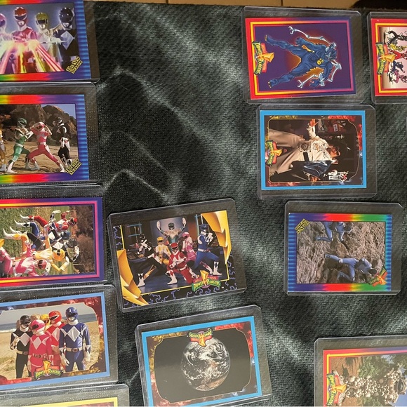 Over 80+ 1994 Saban Power Ranger cards - Picture 5 of 8